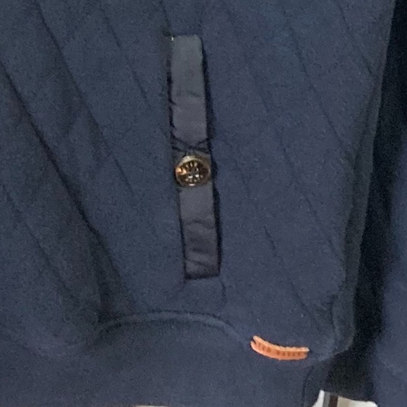 Ted Baker Quilted Jacket - Navy Blue - Picture 4 of 11